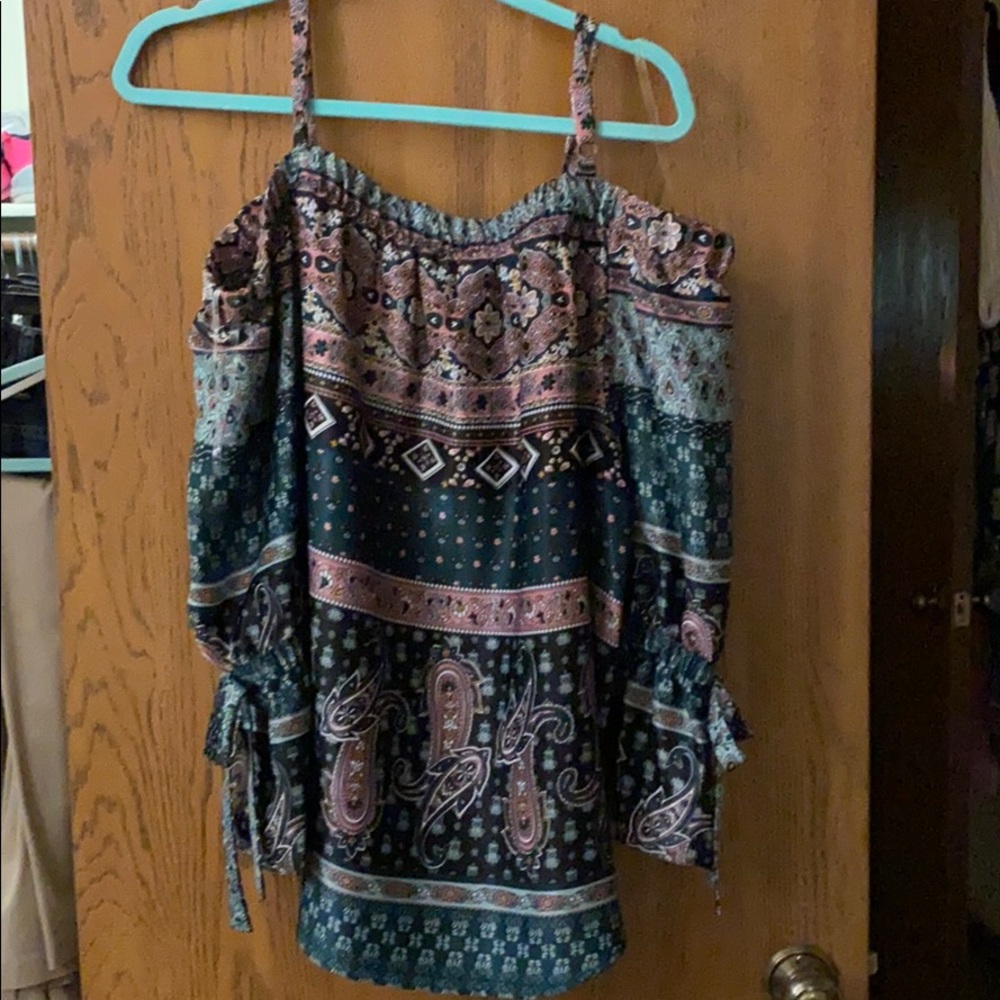 Off the shoulder blouse